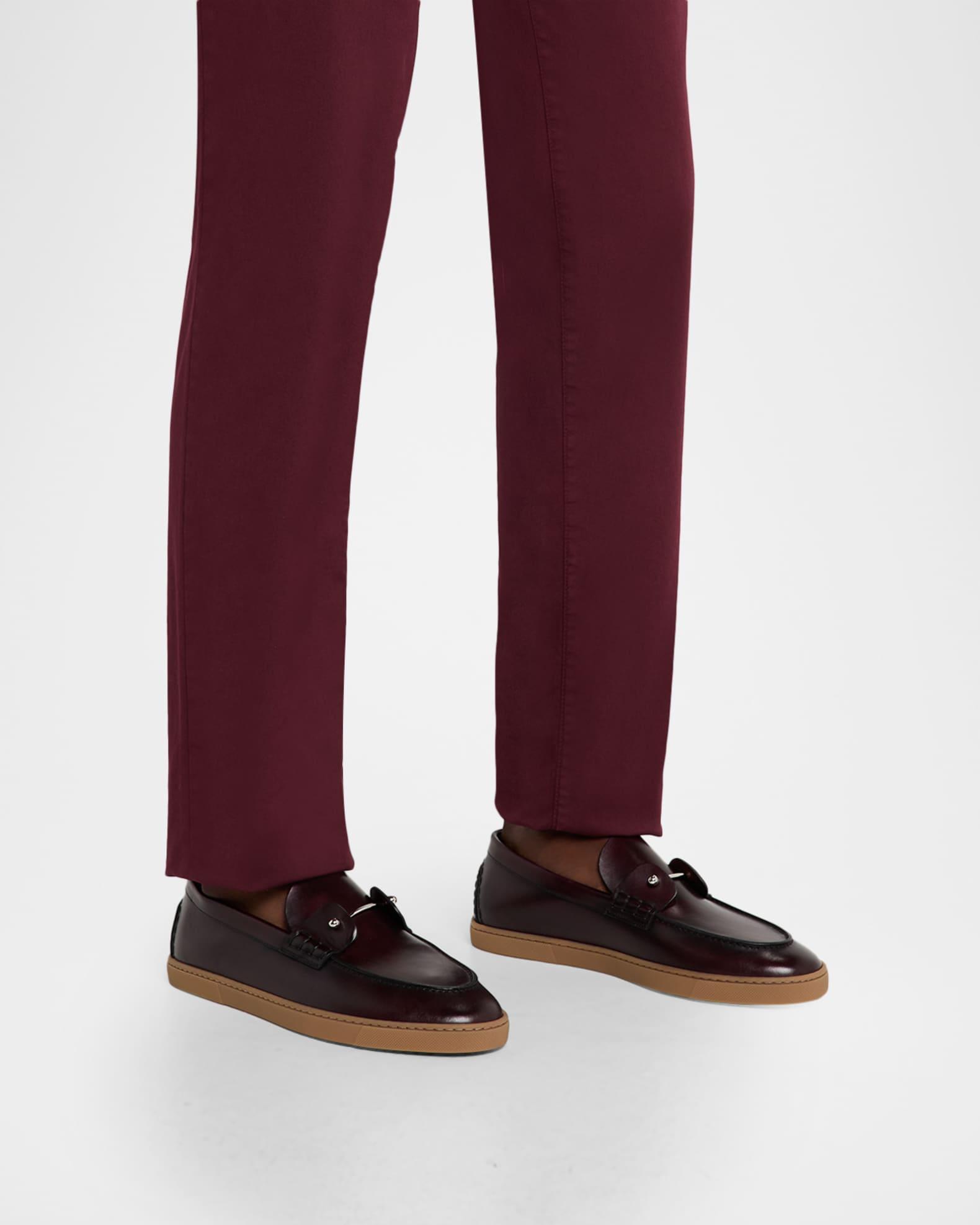 Men's Chambeliboat Leather Loafers Product Image