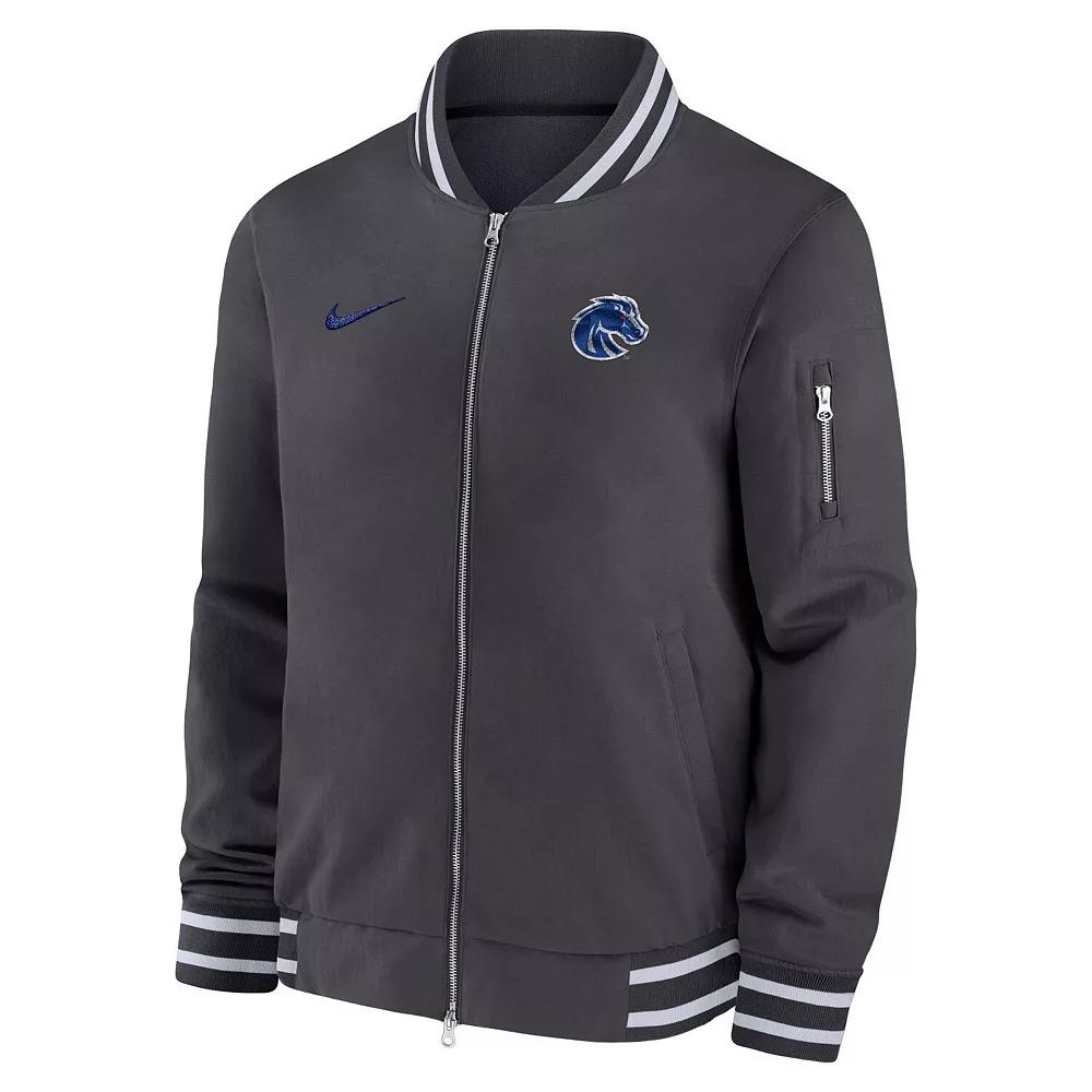 Indiana Fever Nike Mens WNBA Bomber Jacket | M62424WINF-BLK Product Image