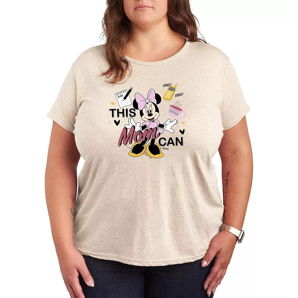 Disney's Minnie Mouse Plus This Mom Can Graphic Tee, Women's,  Product Image