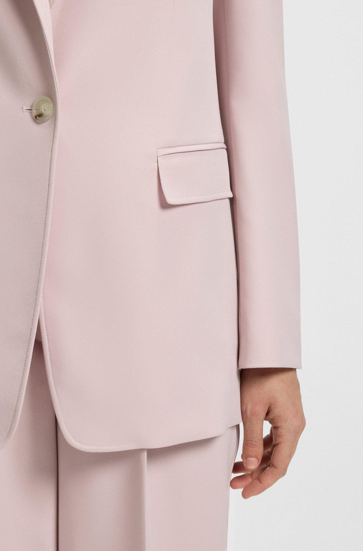 Fitted blazer in stretch fabric Product Image