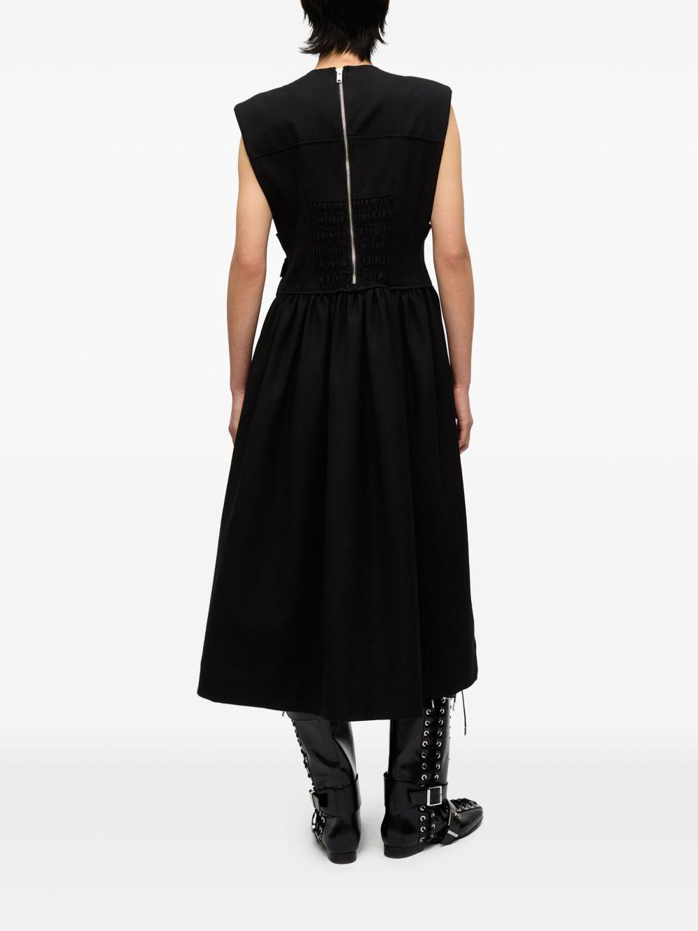 pleat-detailing midi dress Product Image