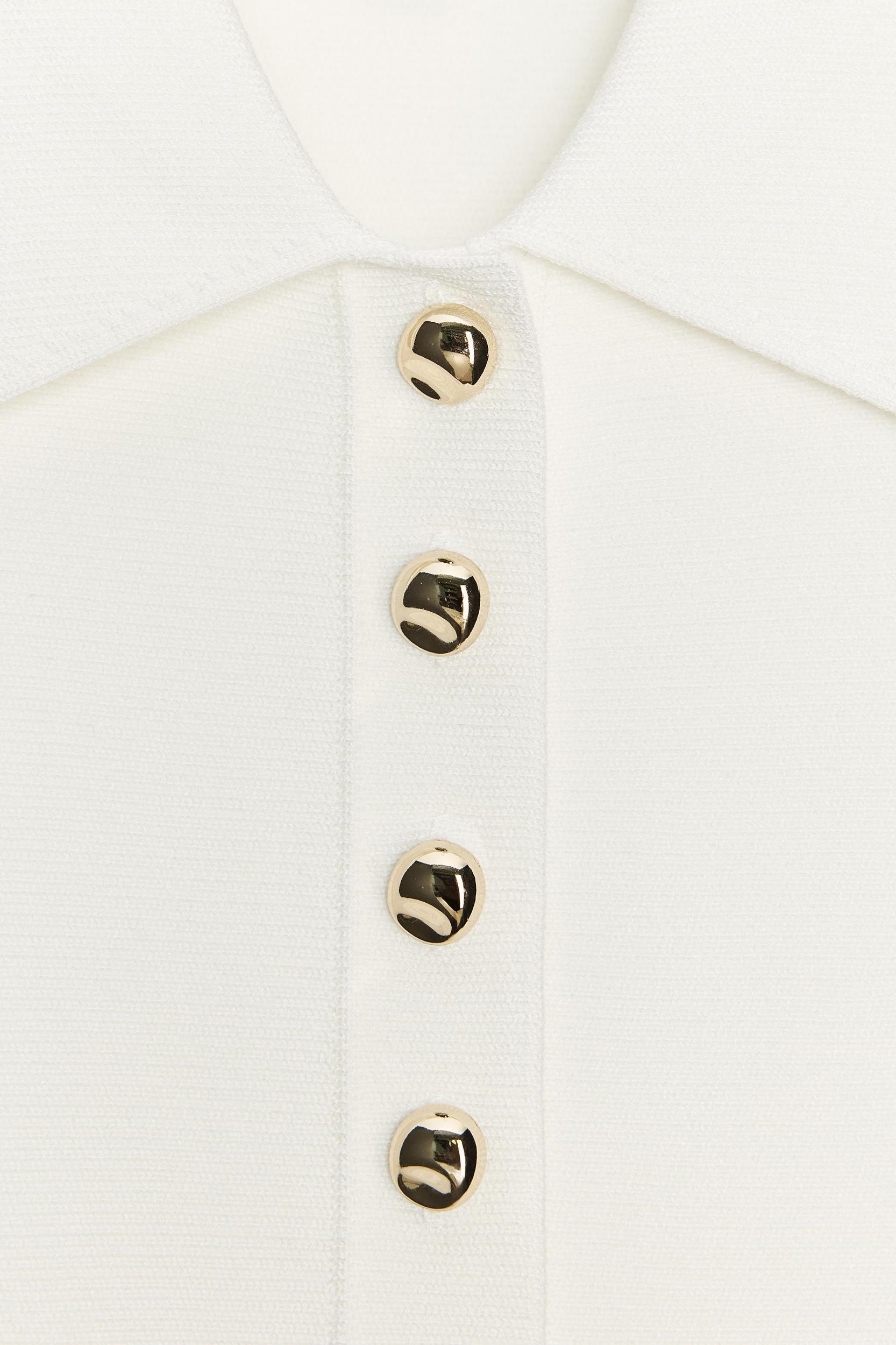 PEPLUM KNIT VEST TOP Product Image