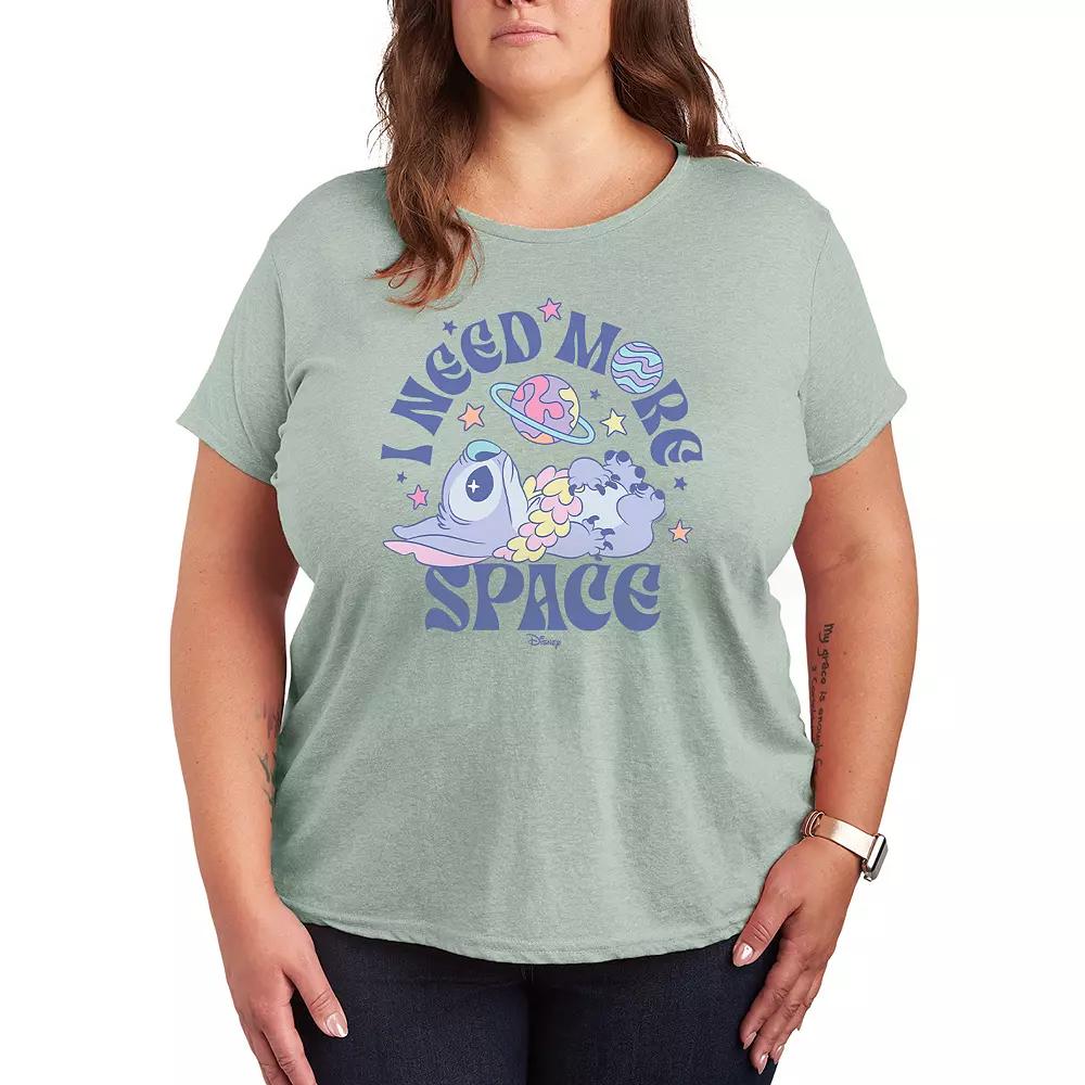 Disney's Lilo & Stitch Plus Need More Space Graphic Tee, Women's,  Product Image