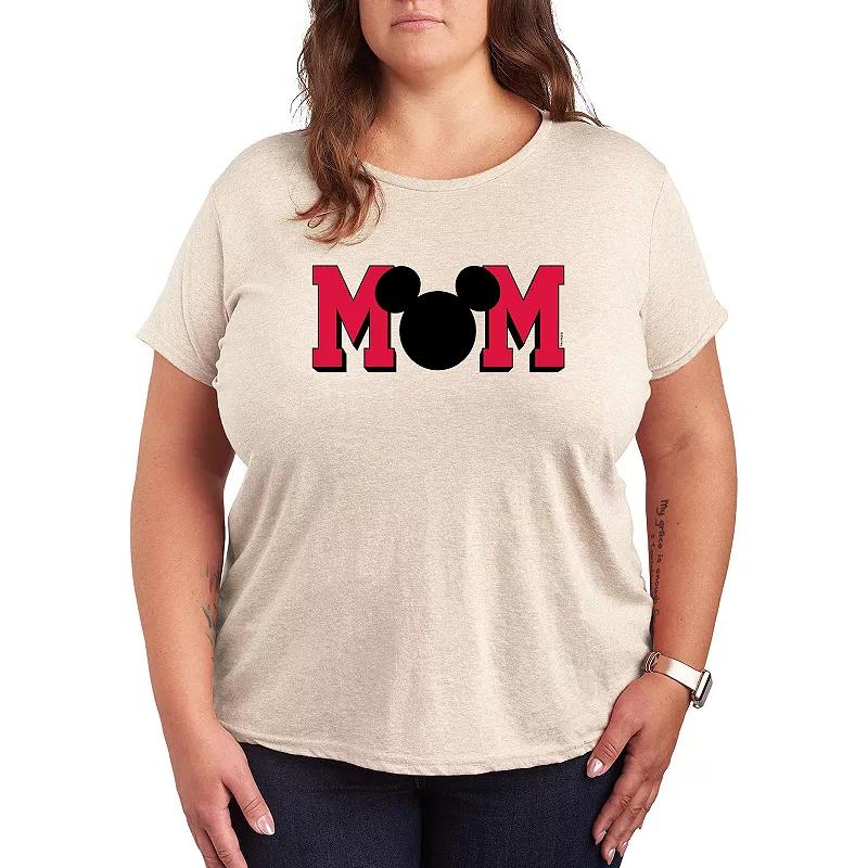 Disney's Mickey Mouse Plus Mom Graphic Tee, Women's,  Product Image