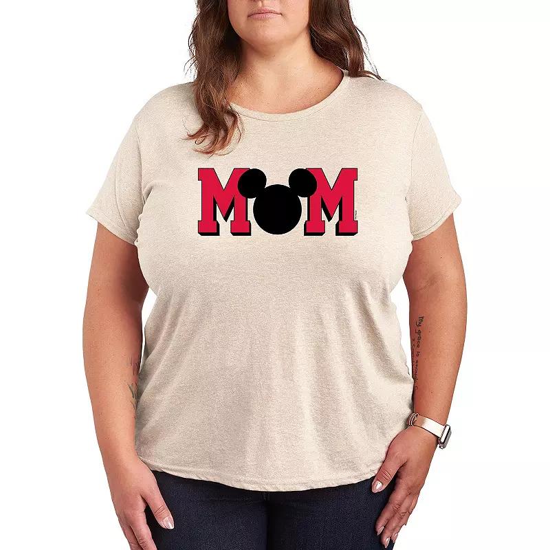 Disney's Mickey Mouse Plus Mom Graphic Tee, Women's,  Product Image