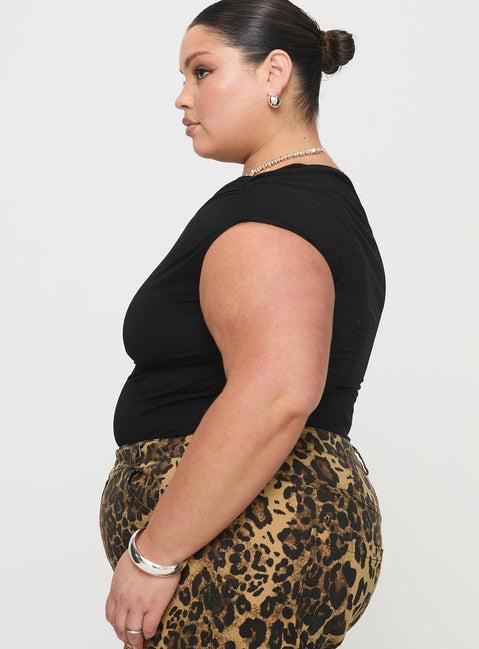 Beller Bodysuit Black Curve Product Image