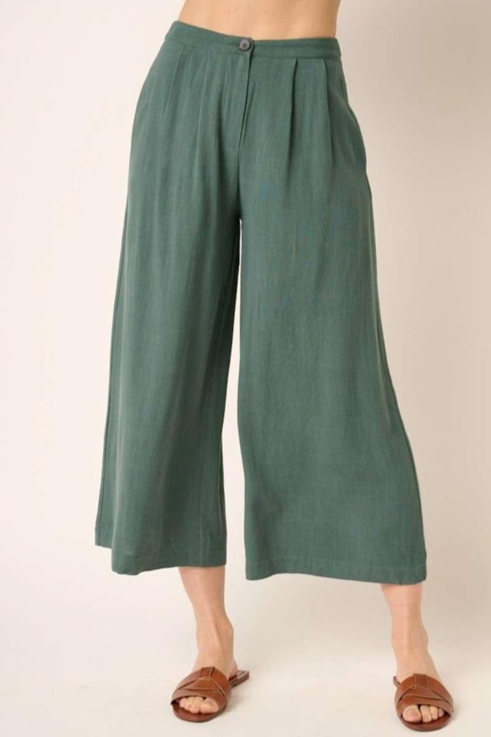 Off Shoulder and Wide Leg Pants Set Product Image