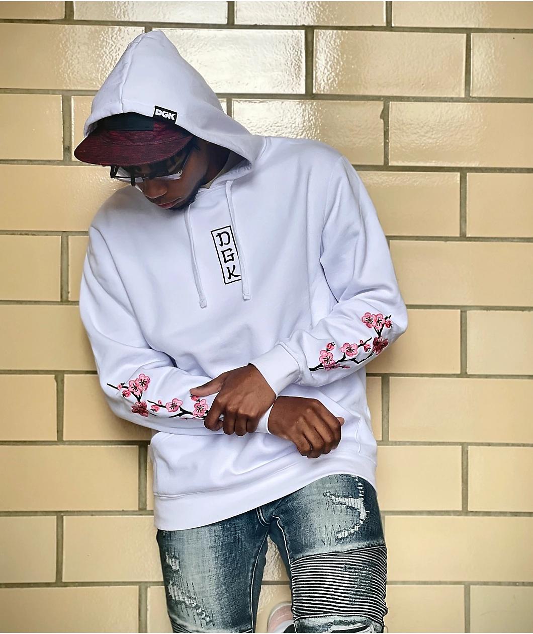 DGK Zen White Hoodie Product Image