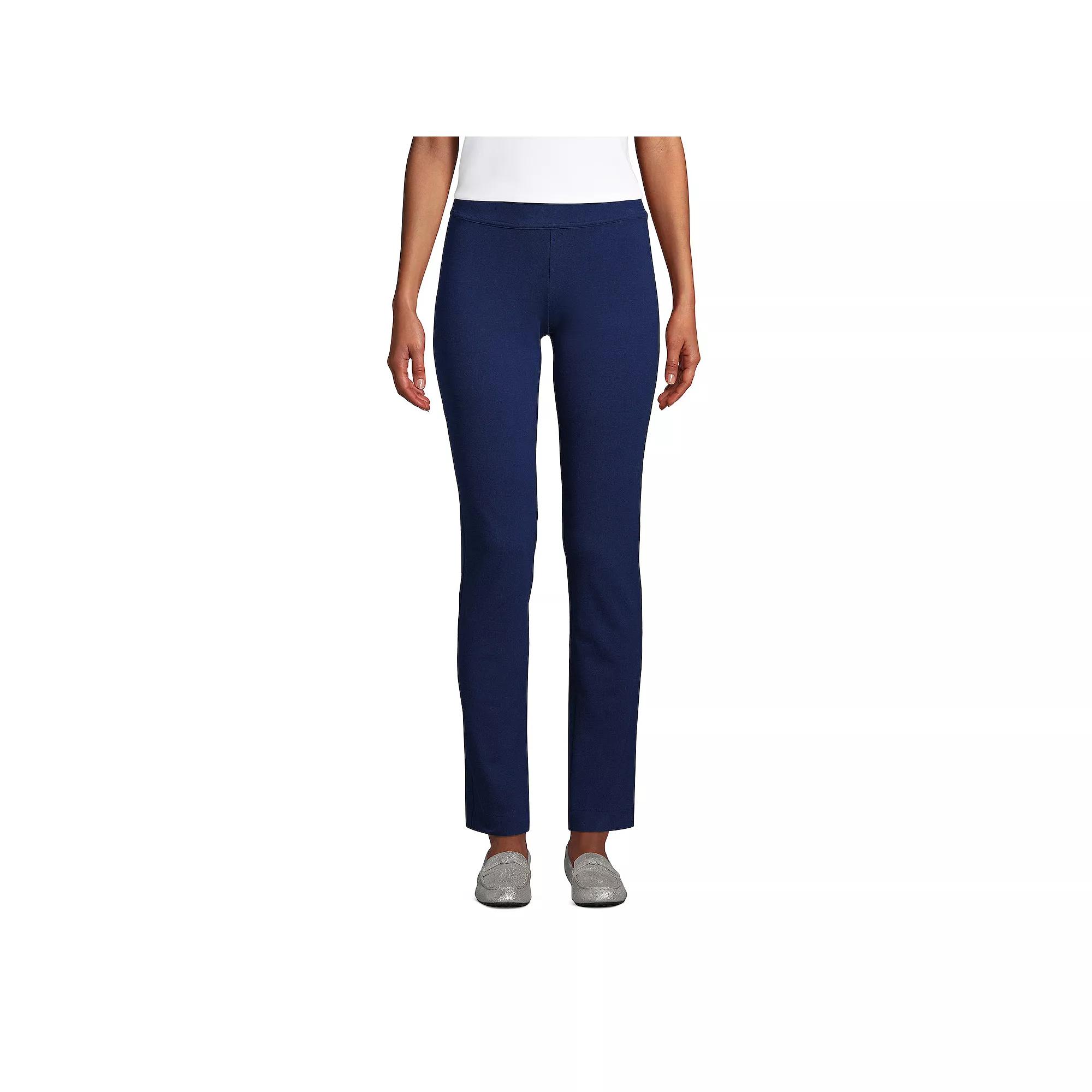 Petite Lands' End Starfish Slim Cut Pull-On Pants, Women's,  Product Image