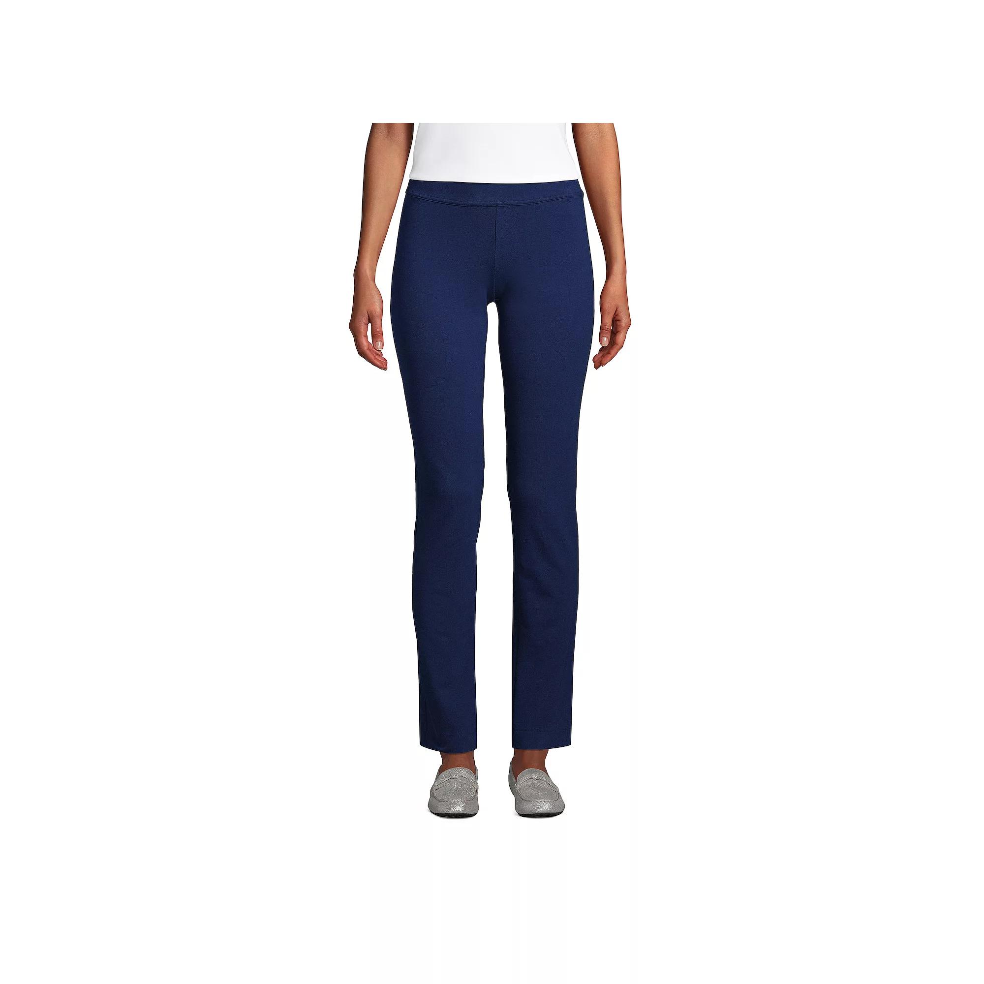Petite Lands' End Starfish Slim Cut Pull-On Pants, Women's,  Product Image