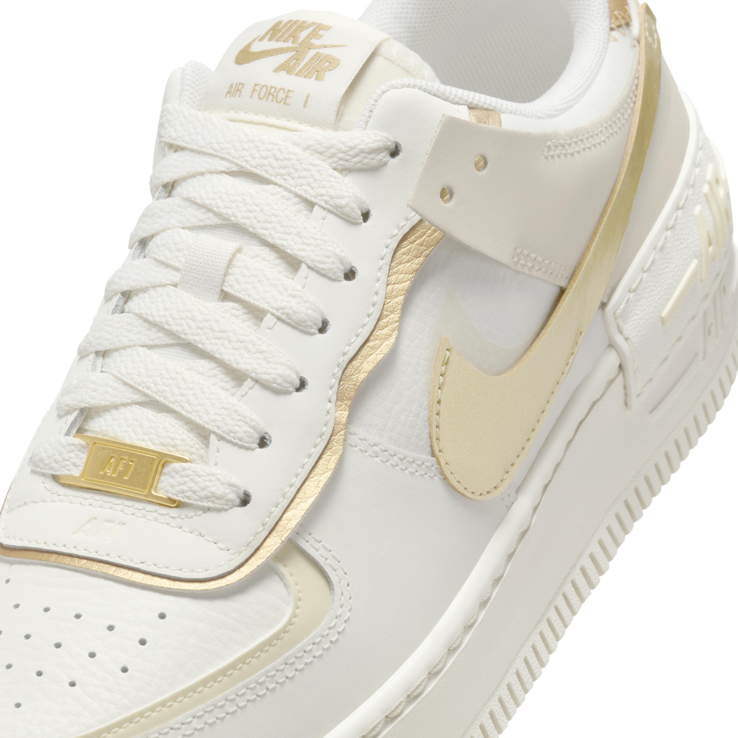 Nike Womens Air Force 1 Shadow Shoes | DZ1847-108 Product Image