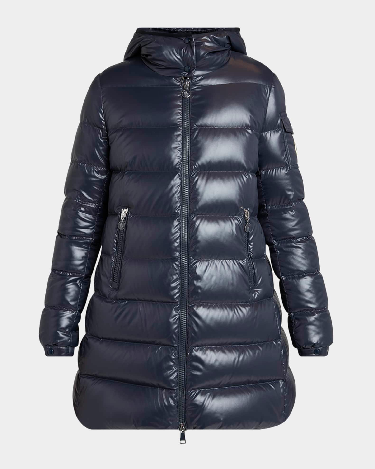 Courcelles Long Hooded Down Puffer Coat Product Image