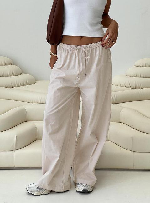 Ogilvie Pants Beige Stripe Product Image
