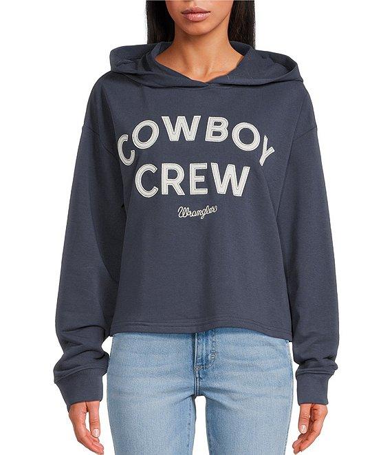 Wrangler® Retro® Cowboy Crew Long Sleeve Hoodie Product Image
