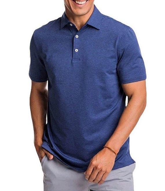 Southern Tide Brrr°®-eeze Heather Performance Stretch Short Sleeve Polo Shirt Product Image