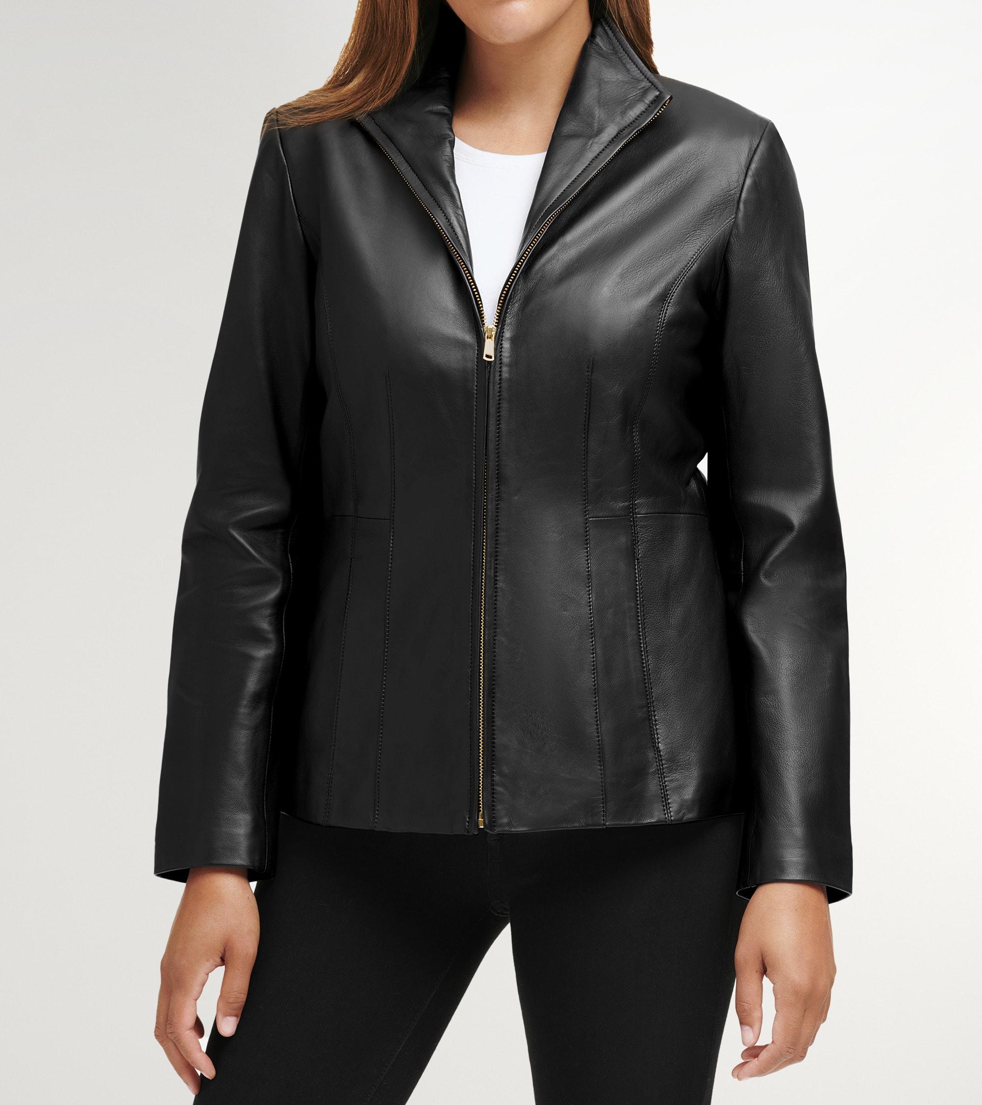 Cole Haan Womens Packable Rain Jacket Water-Resistant Product Image