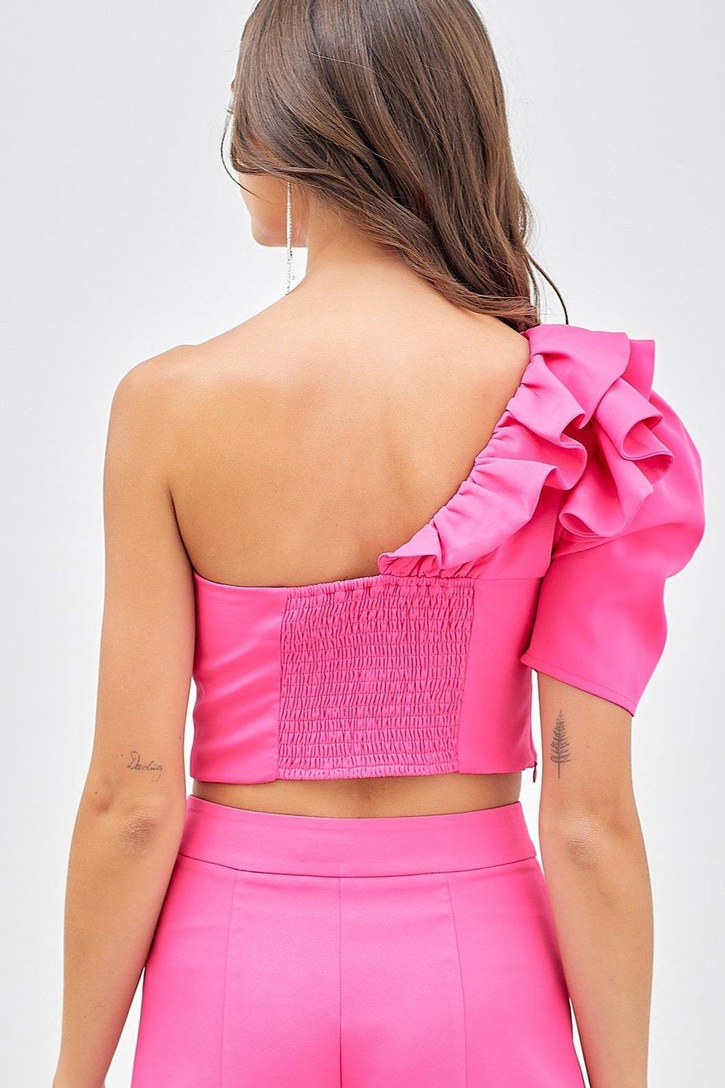 One Shoulder Top Product Image