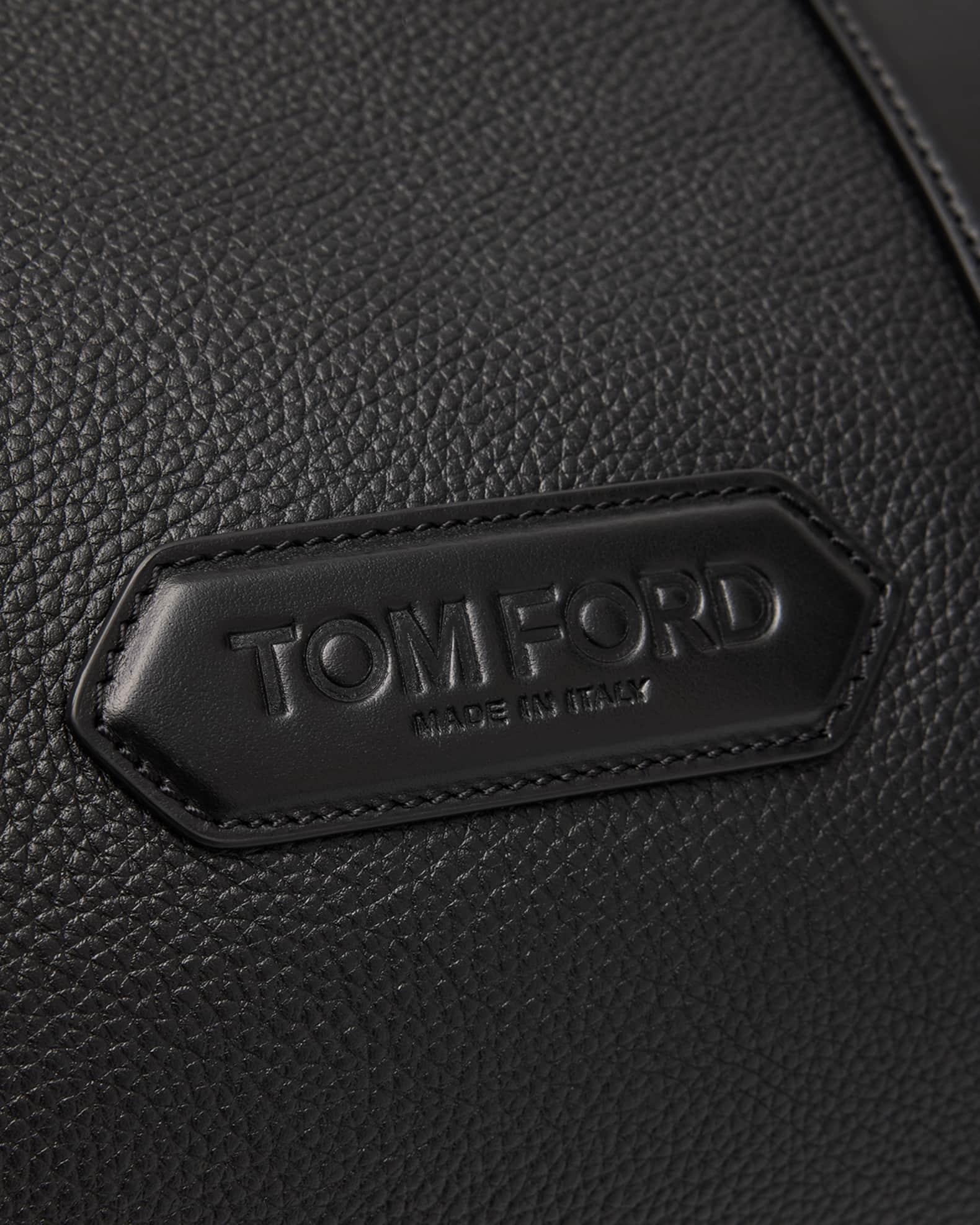 Men's Medium Soft Grain Leather Duffle Bag  Product Image