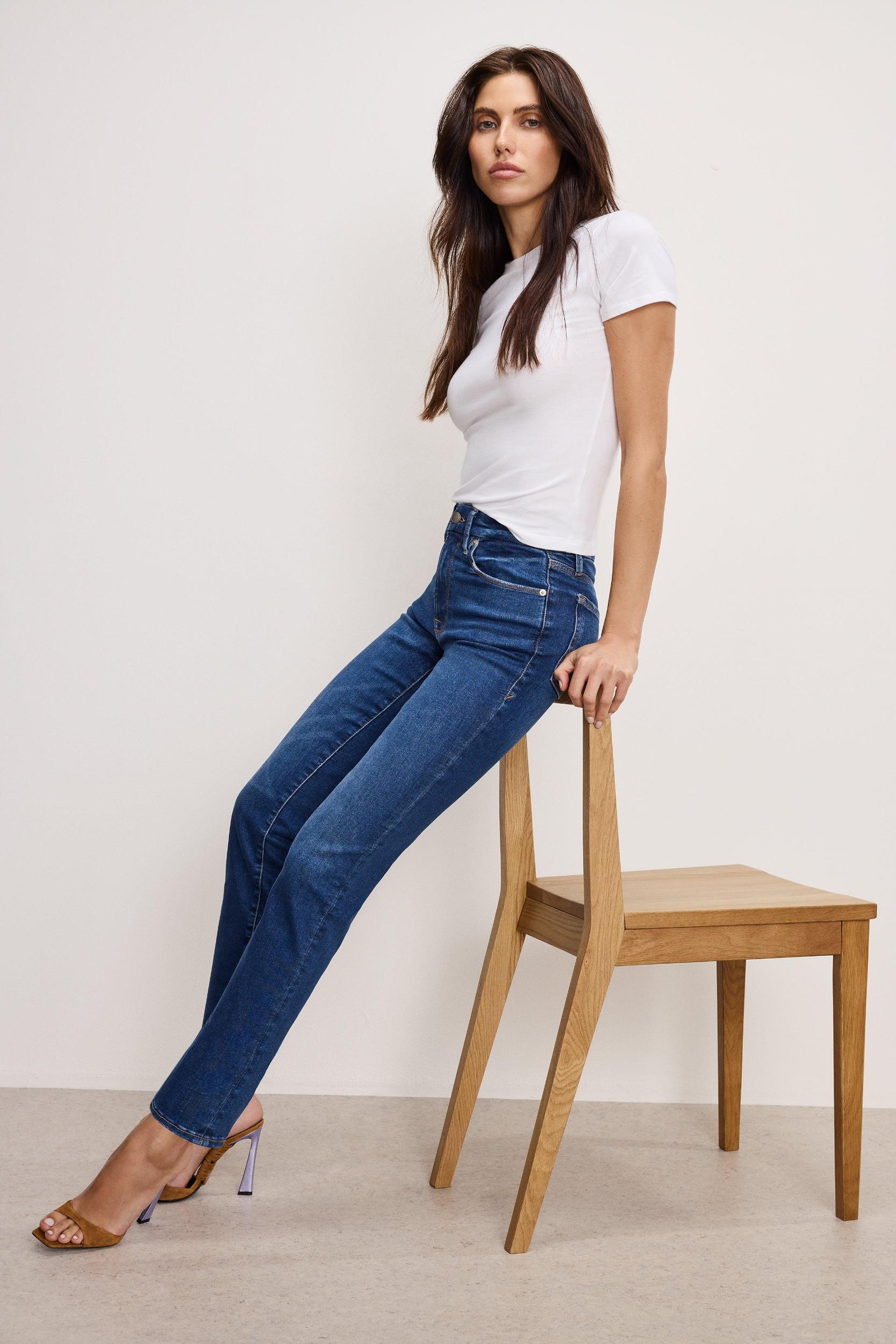 ALWAYS FITS GOOD LEGS STRAIGHT JEANS | INDIGO571 Product Image