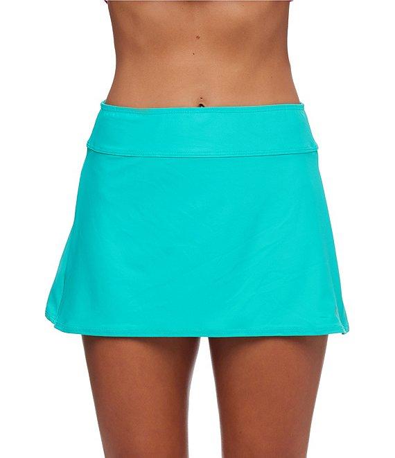 Next by Athena Good Karma Courtside Pleated Back Swim Skort Product Image