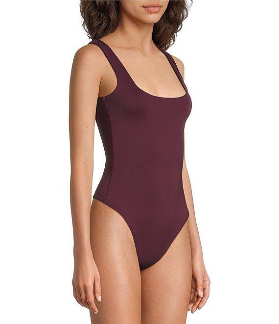 Good American Sculpting Square Neck Modern Tank Bodysuit Product Image