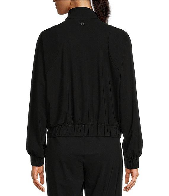 Sweaty Betty Explorer Stand Collar Quarter Zip Long Sleeve Pullover Product Image