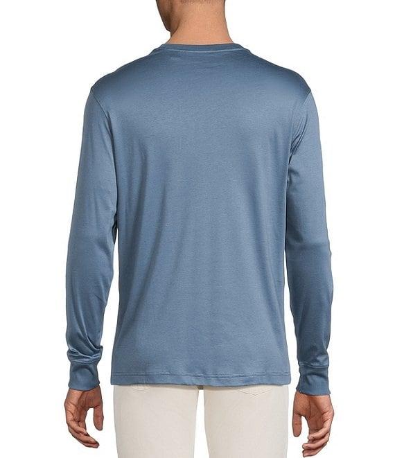 Daniel Cremieux Signature Label Pima Cotton Long Sleeve T-Shirt Product Image