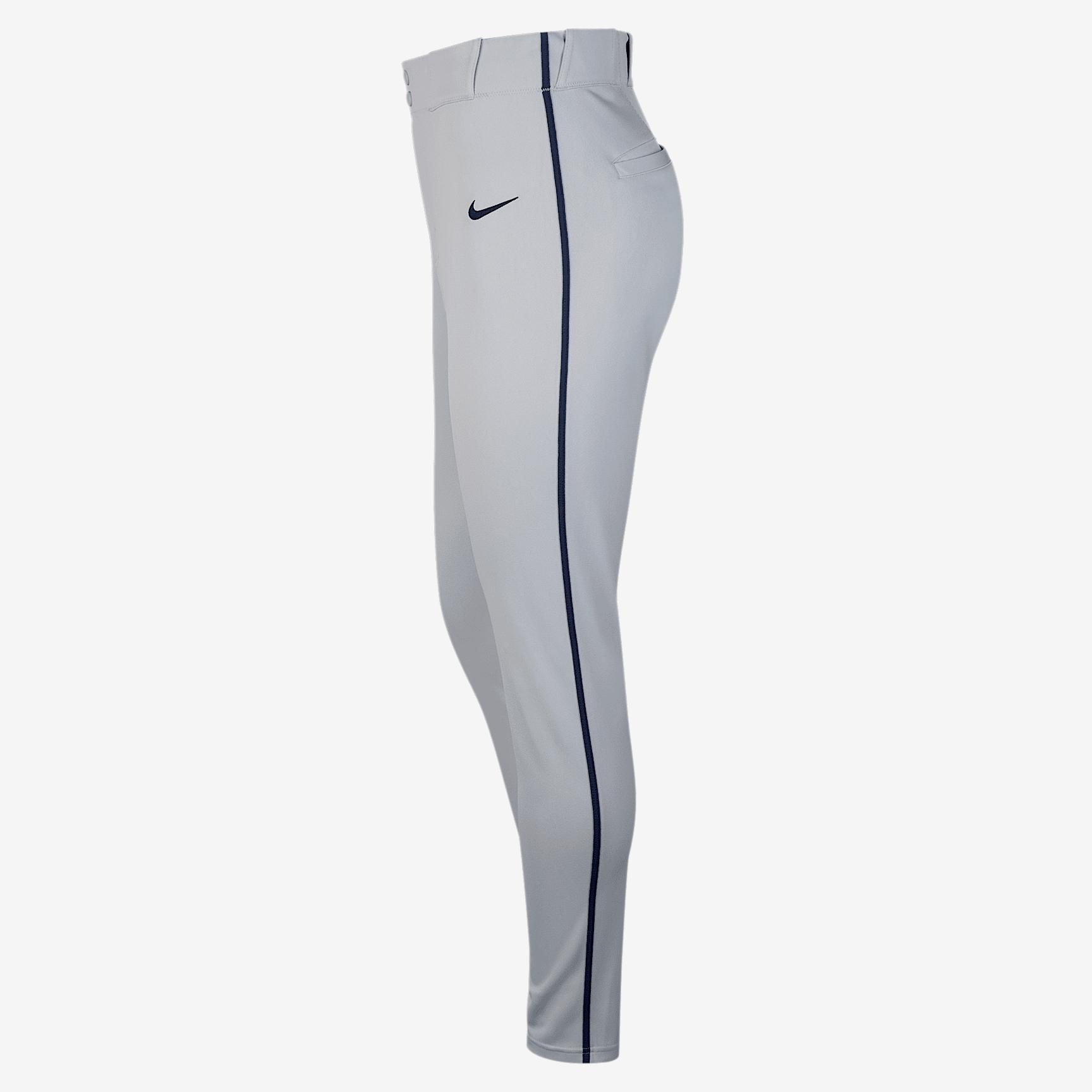 Nike Mens Vapor Select Piped Baseball Pants | FZ1373-014 Product Image