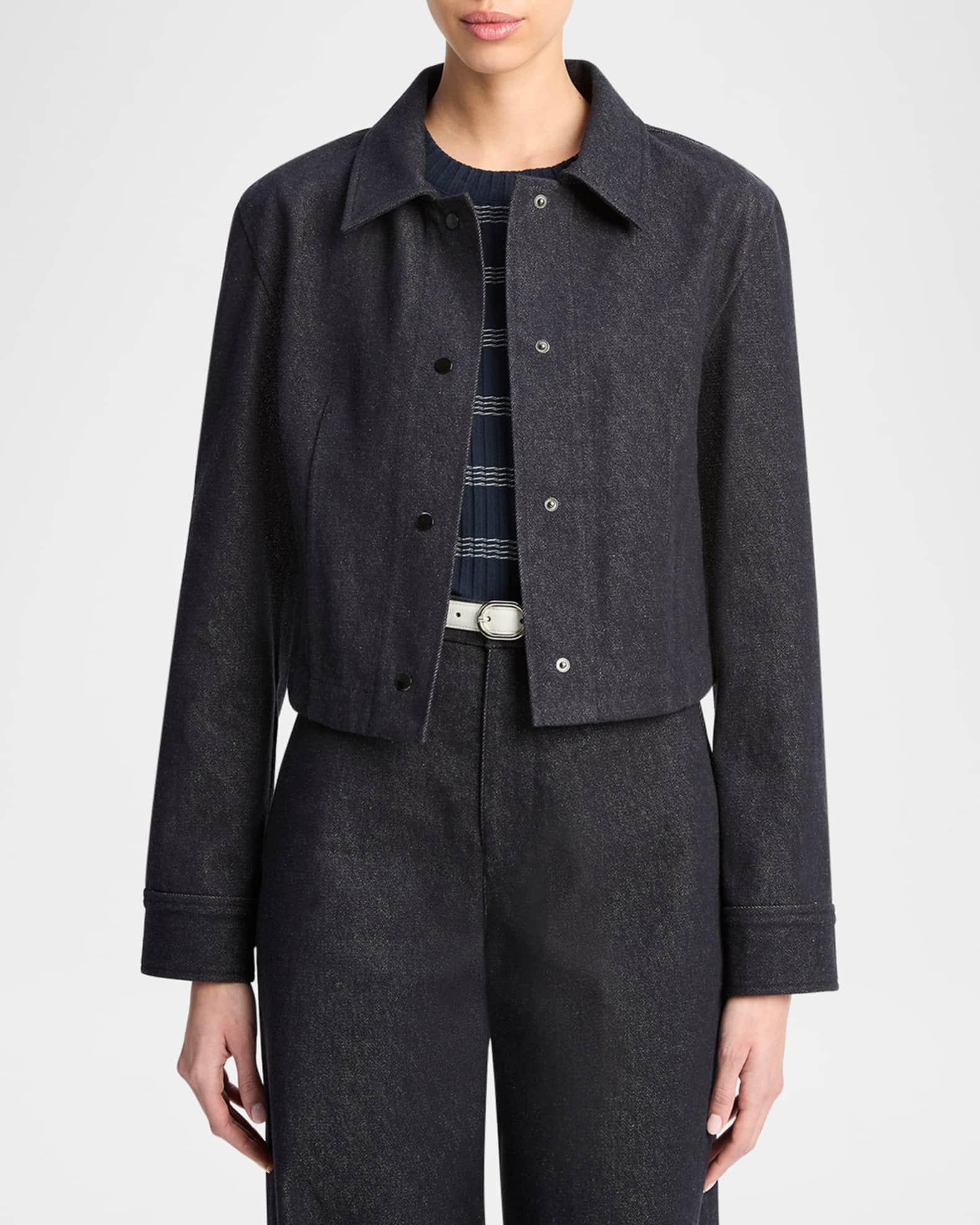 Cropped Shirt Jacket Product Image