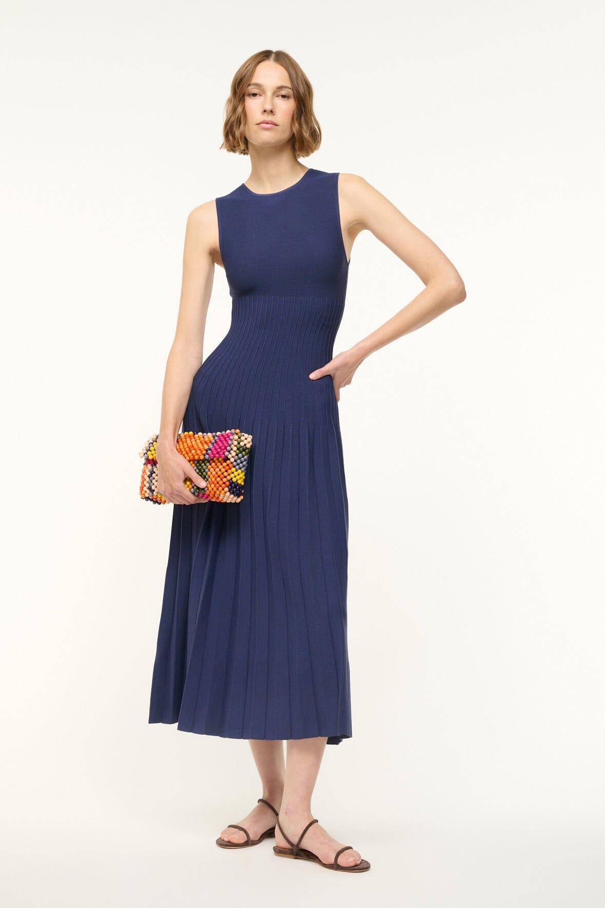 ELYSE DRESS | NAVY Product Image