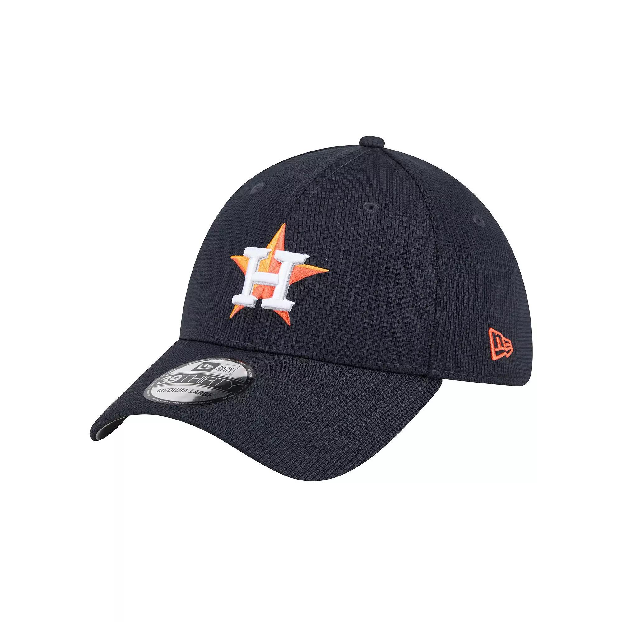 Men's New Era Navy Houston Astros Active Pivot 39THIRTY Flex Hat,  Product Image
