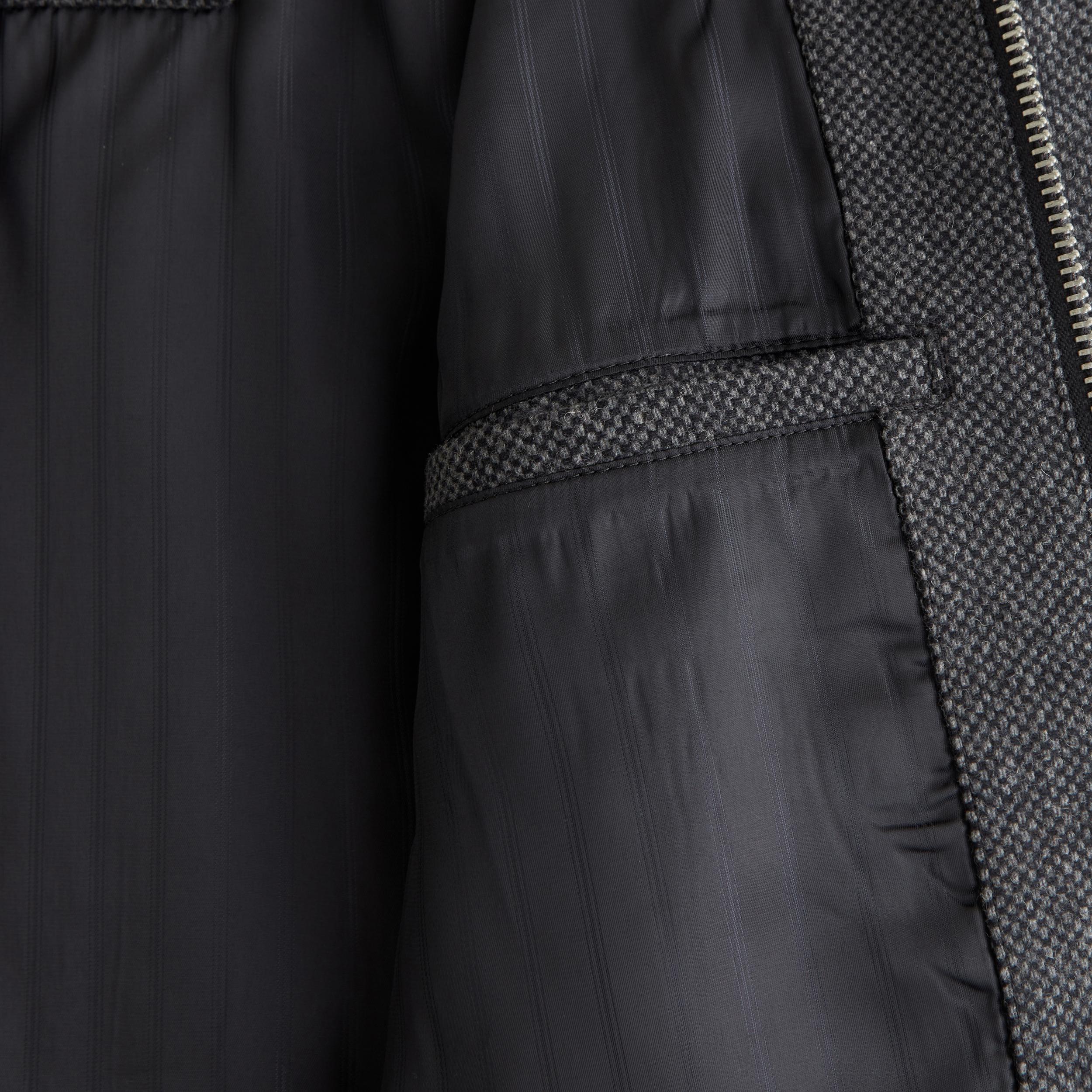 Cropped Wool-Blend Zip Jacket Product Image