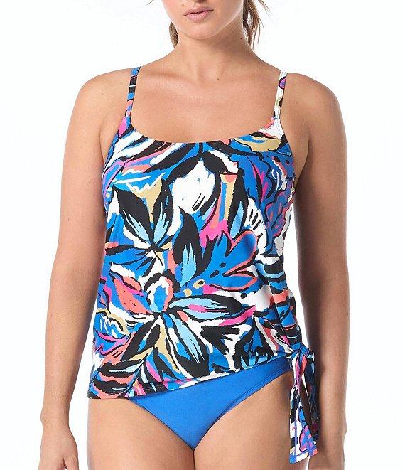 Coco Reef Classic Solids High Waisted Rollover Bikini Swim Bottom Product Image