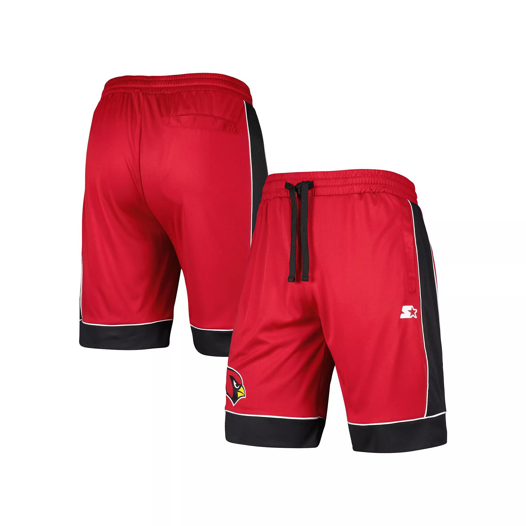 Men's Starter Cardinal Arizona Cardinals Fan Favorite Shorts,  Product Image