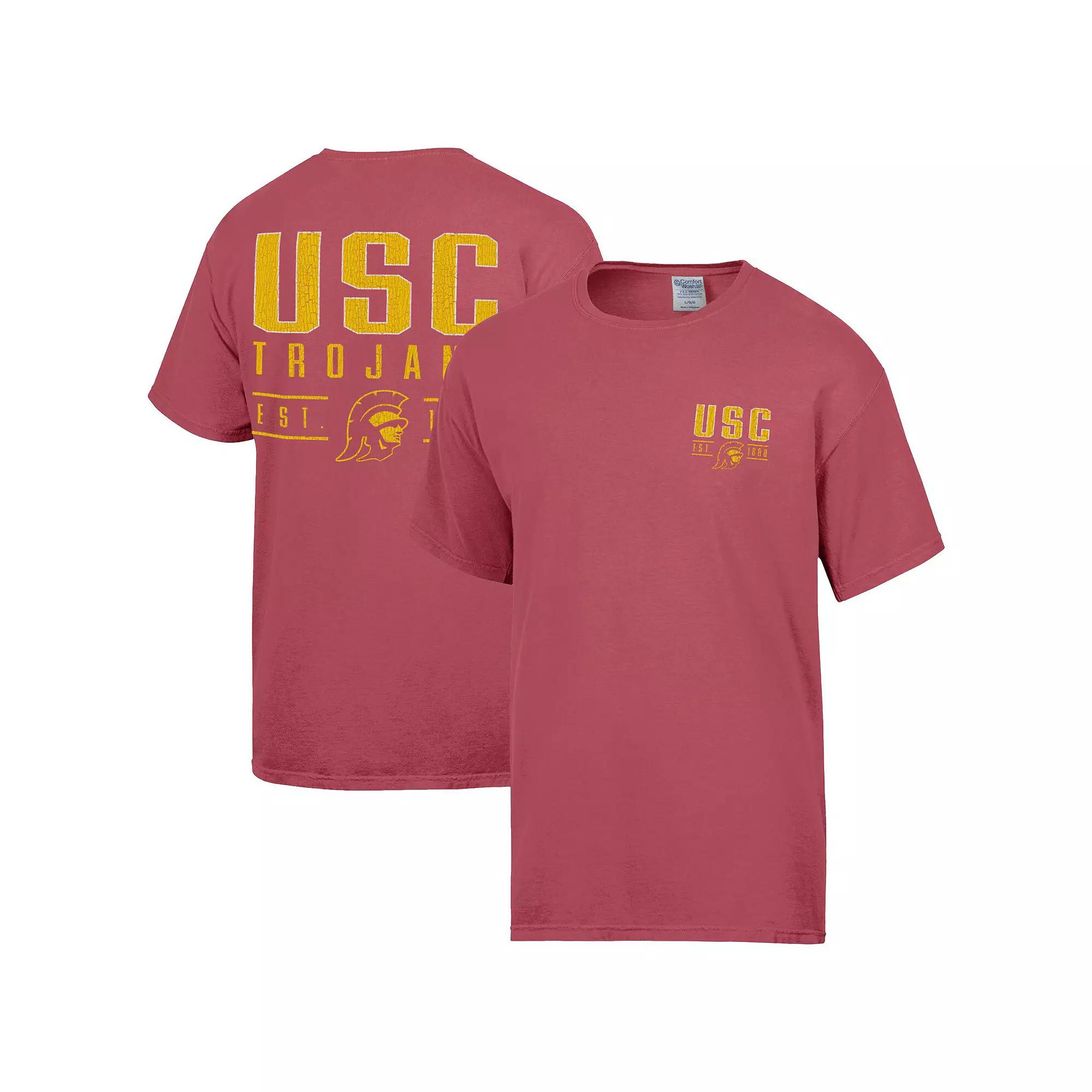 Men's ComfortWash Cardinal USC Trojans Big Name T-Shirt,  Product Image