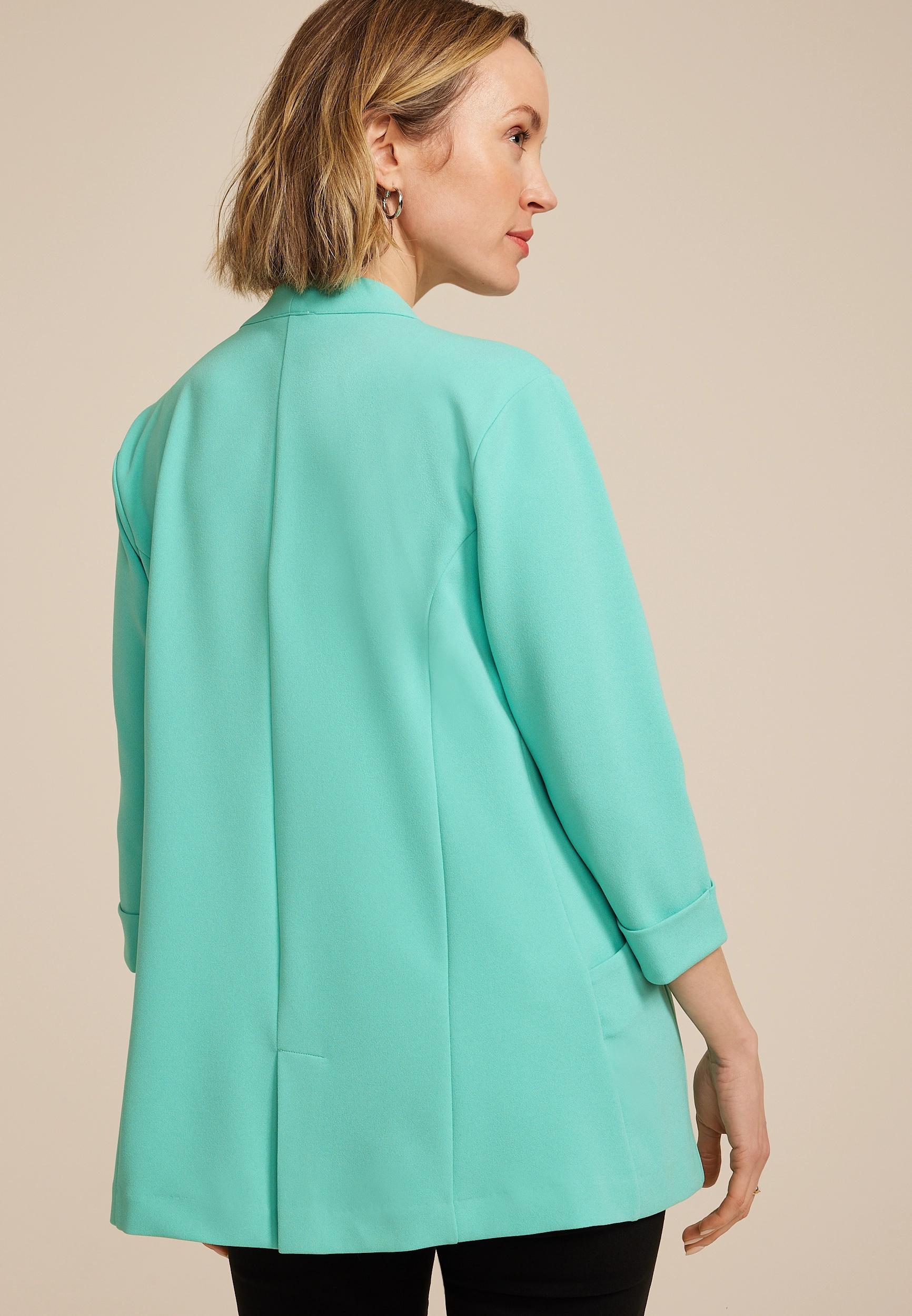 Ever Go Curve Hem Blazer Product Image