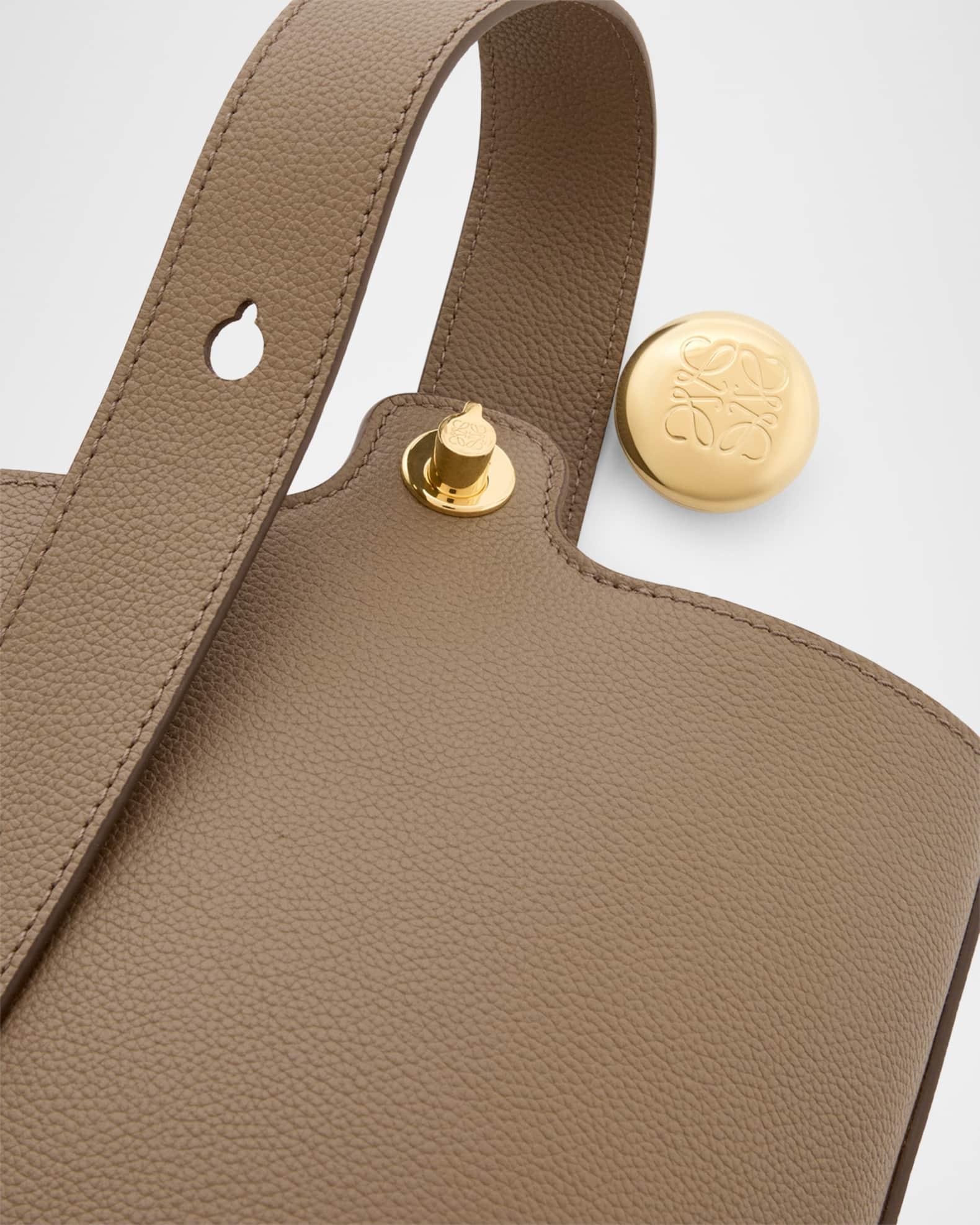 Pebble Mini Bucket Bag in Grain Leather Product Image