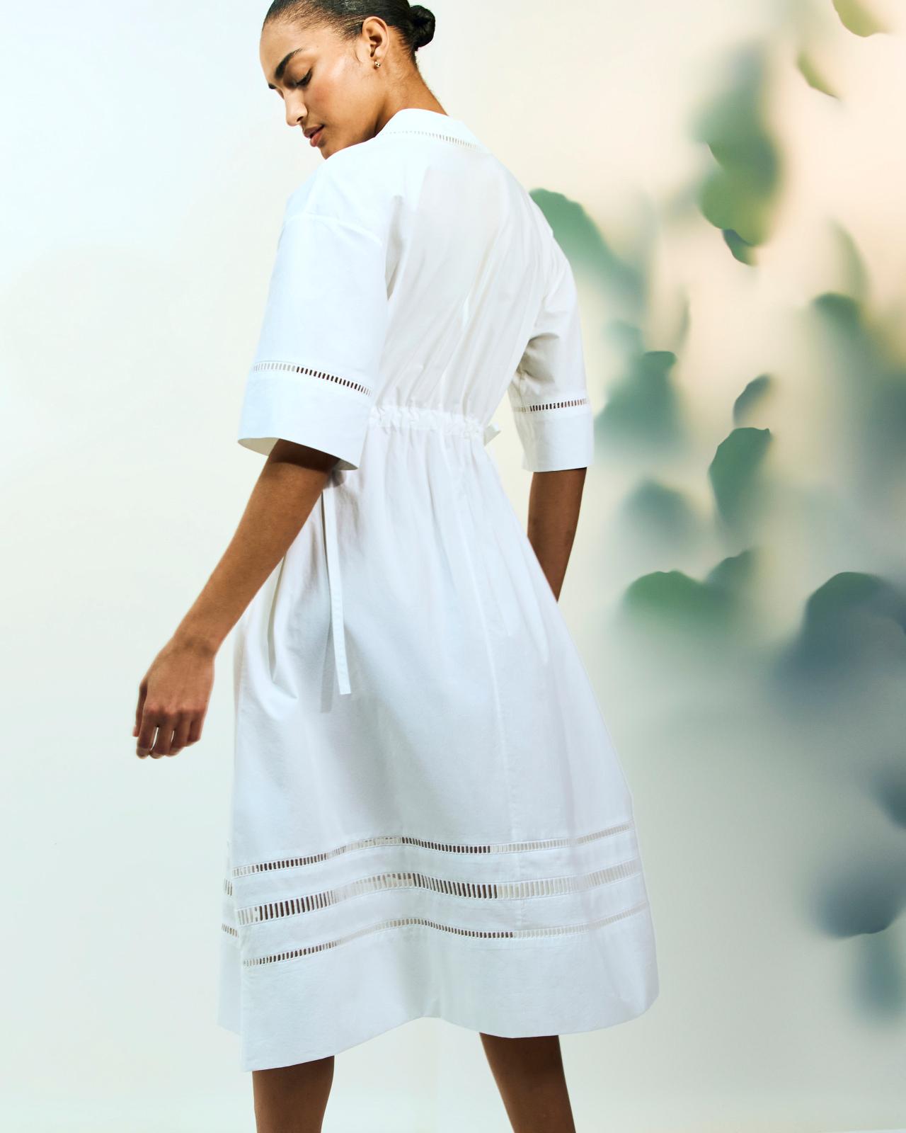 Womens Lace Trim Caftan Dress by Everlane Product Image