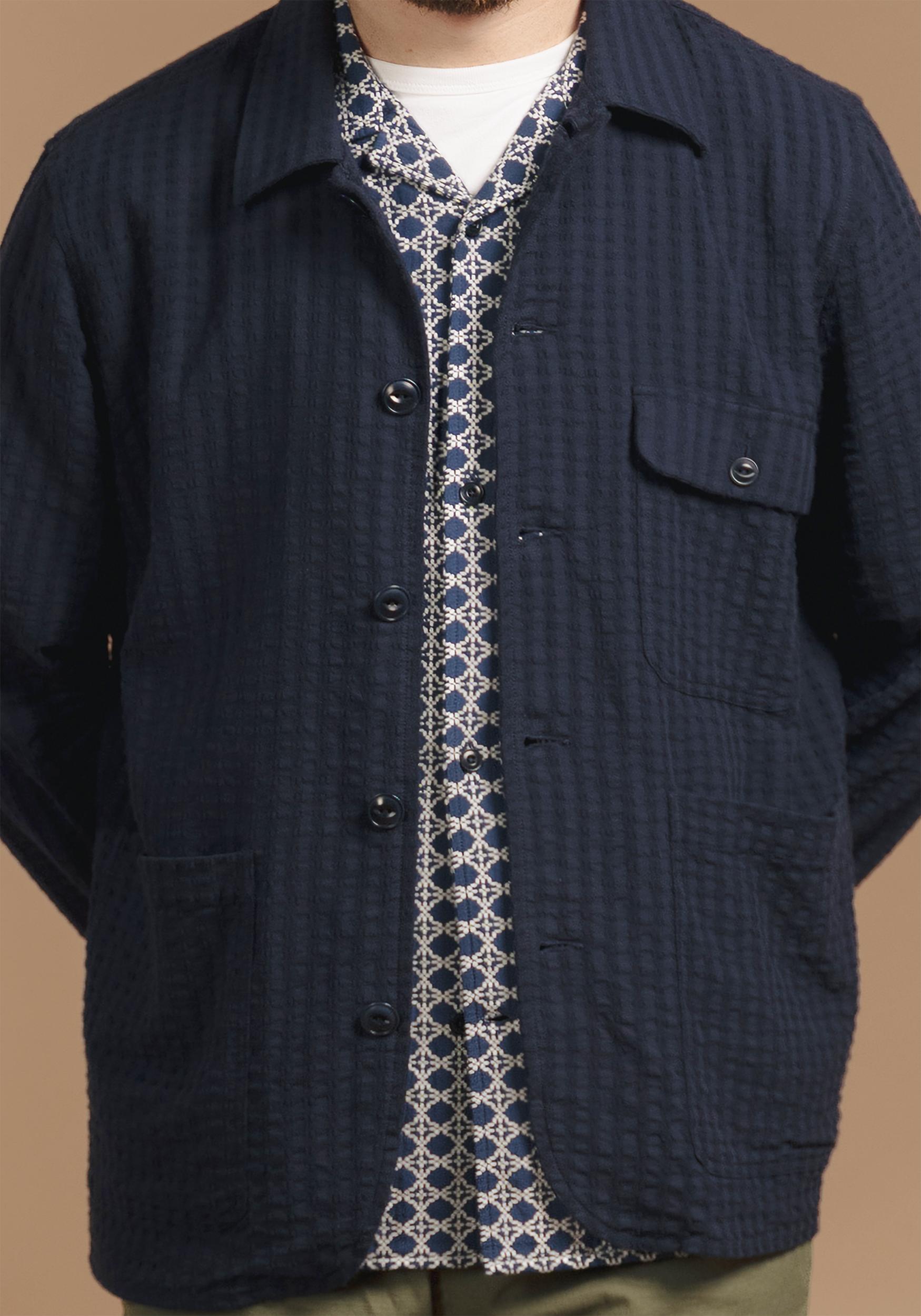Archive Seersucker Scrib Overshirt Product Image