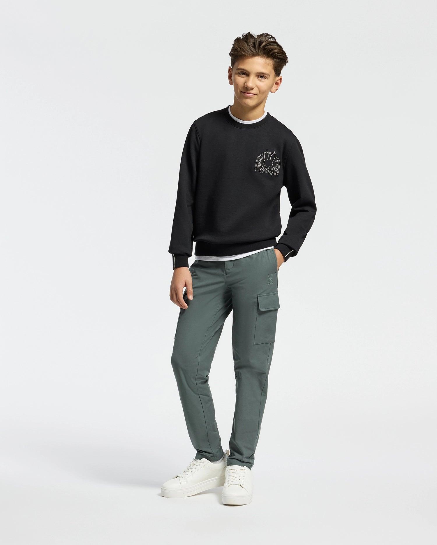 KIDS MELBOURNE CLASSIC CREWNECK SWEATSHIRT - B0S561F200 Product Image