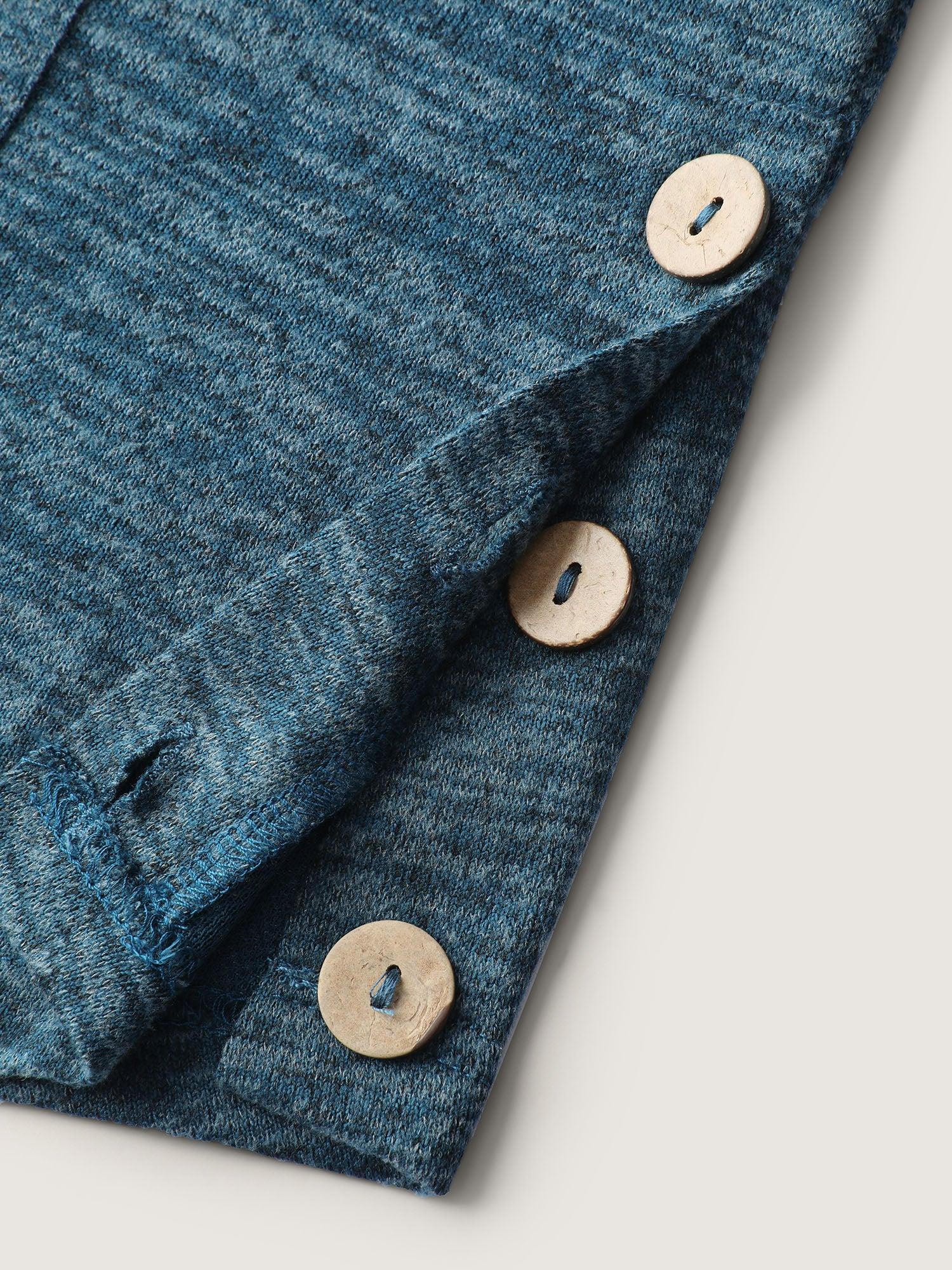 Heather Faux Cashmere Boho Stripe Coat Female Product Image