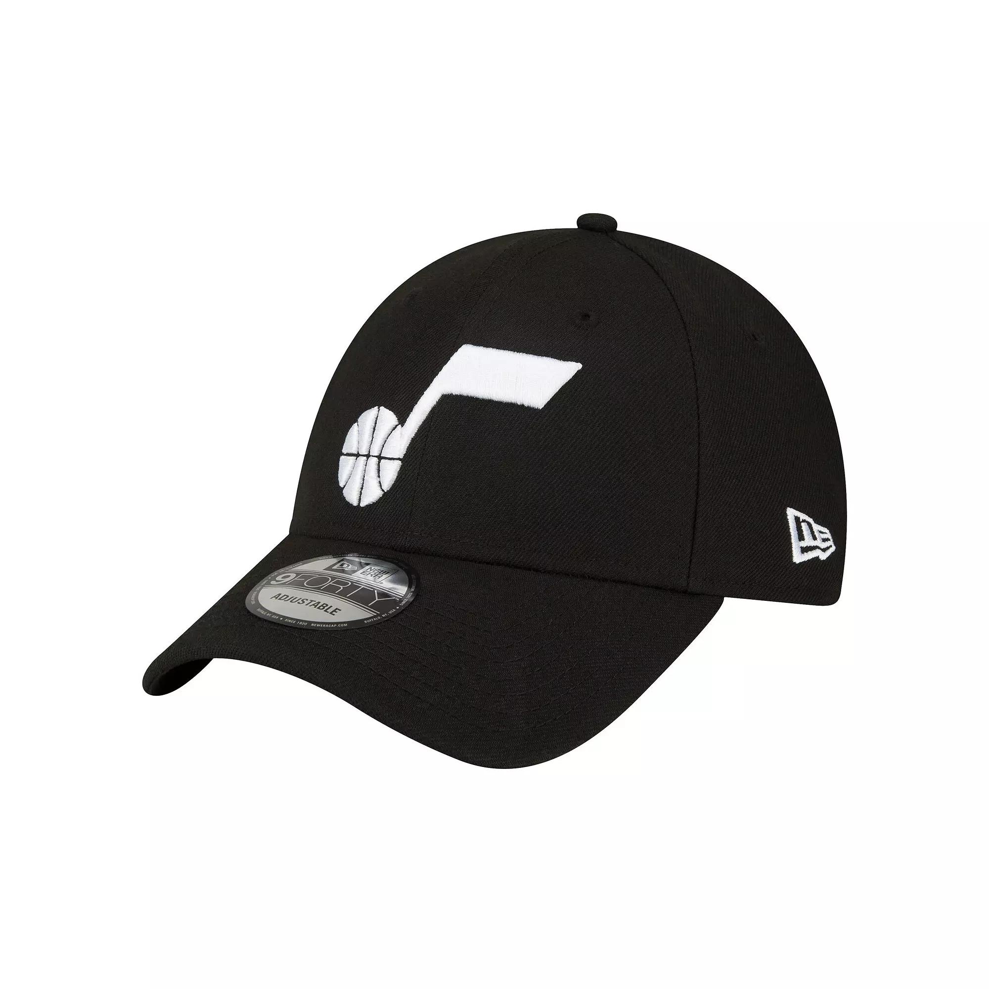 Men's New Era Black Utah Jazz The League 9FORTY Adjustable Hat, Jaz Black Product Image