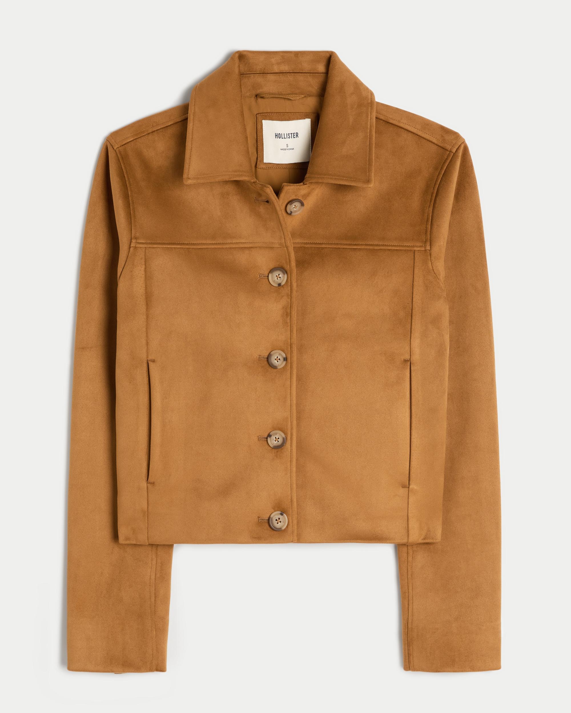 Faux Suede Jacket Product Image