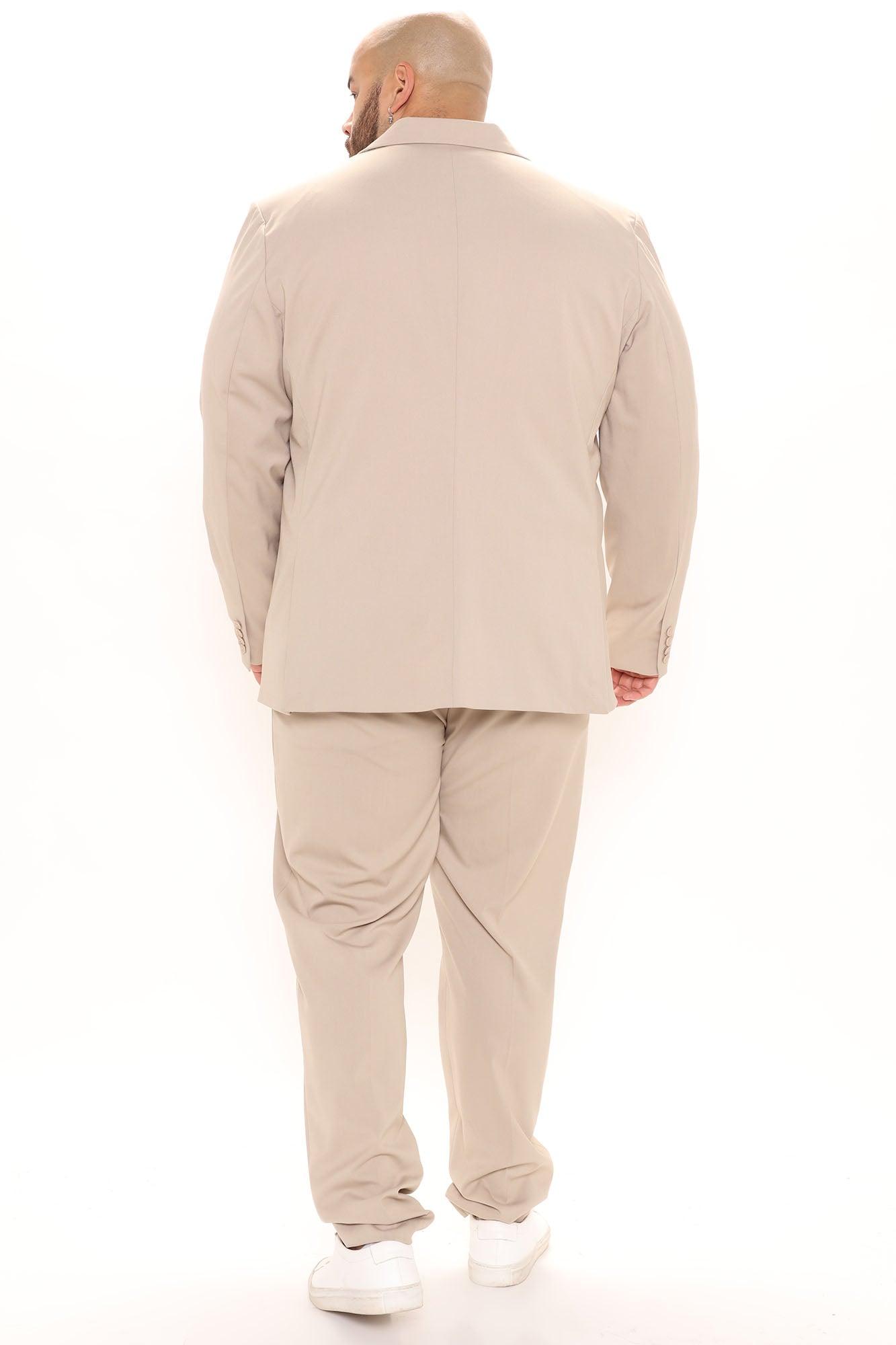 The Modern Stretch Suit Jacket - Tan Product Image
