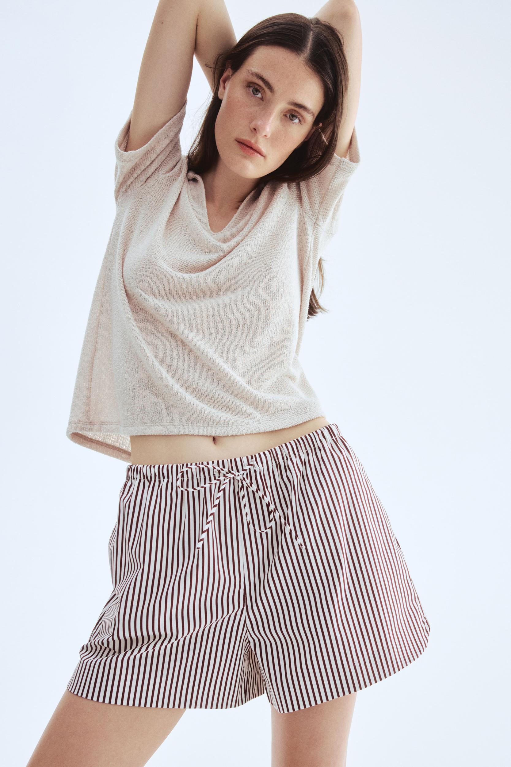 Cotton Shorts with Drawstring Product Image