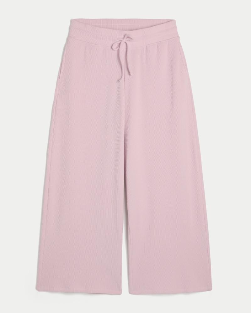 Gilly Hicks Baggy Cozy Waffle Pants Product Image
