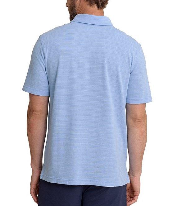 Southern Tide Woodland Covered Placket Short Sleeve Polo Shirt Product Image