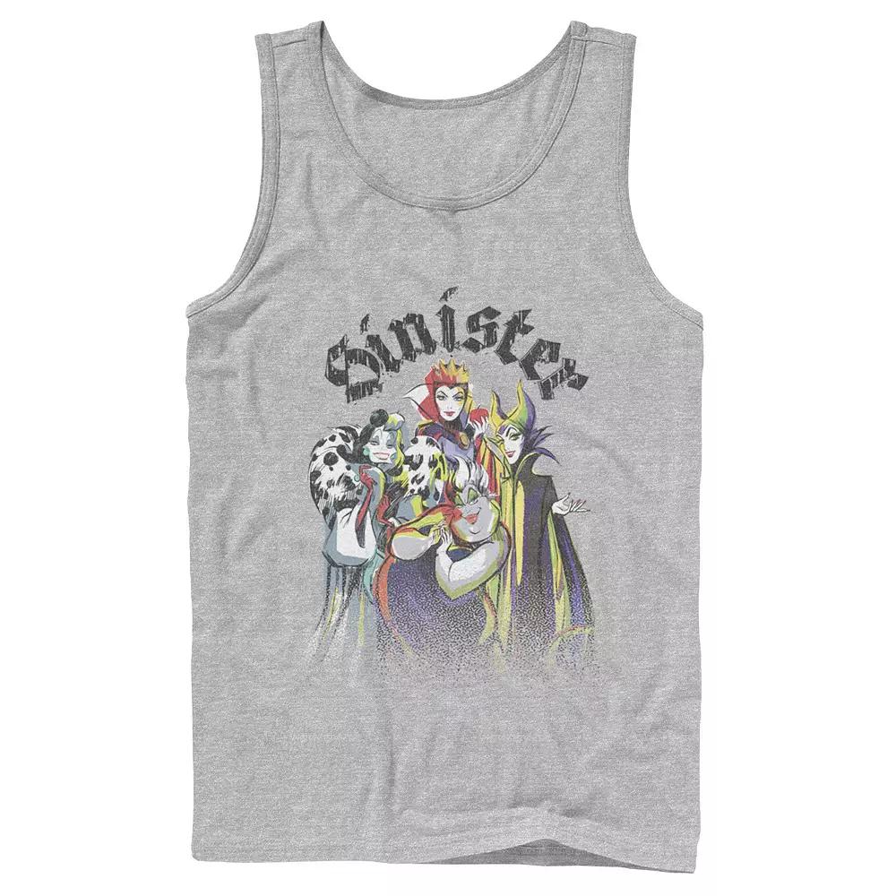 Men's Disney Villains Sinister Group Tank Top,  Product Image