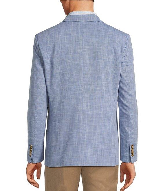 Hart Schaffner Marx The Mr. Classic Collection Long Sleeve Solid Texture HartFlex Blazer Product Image