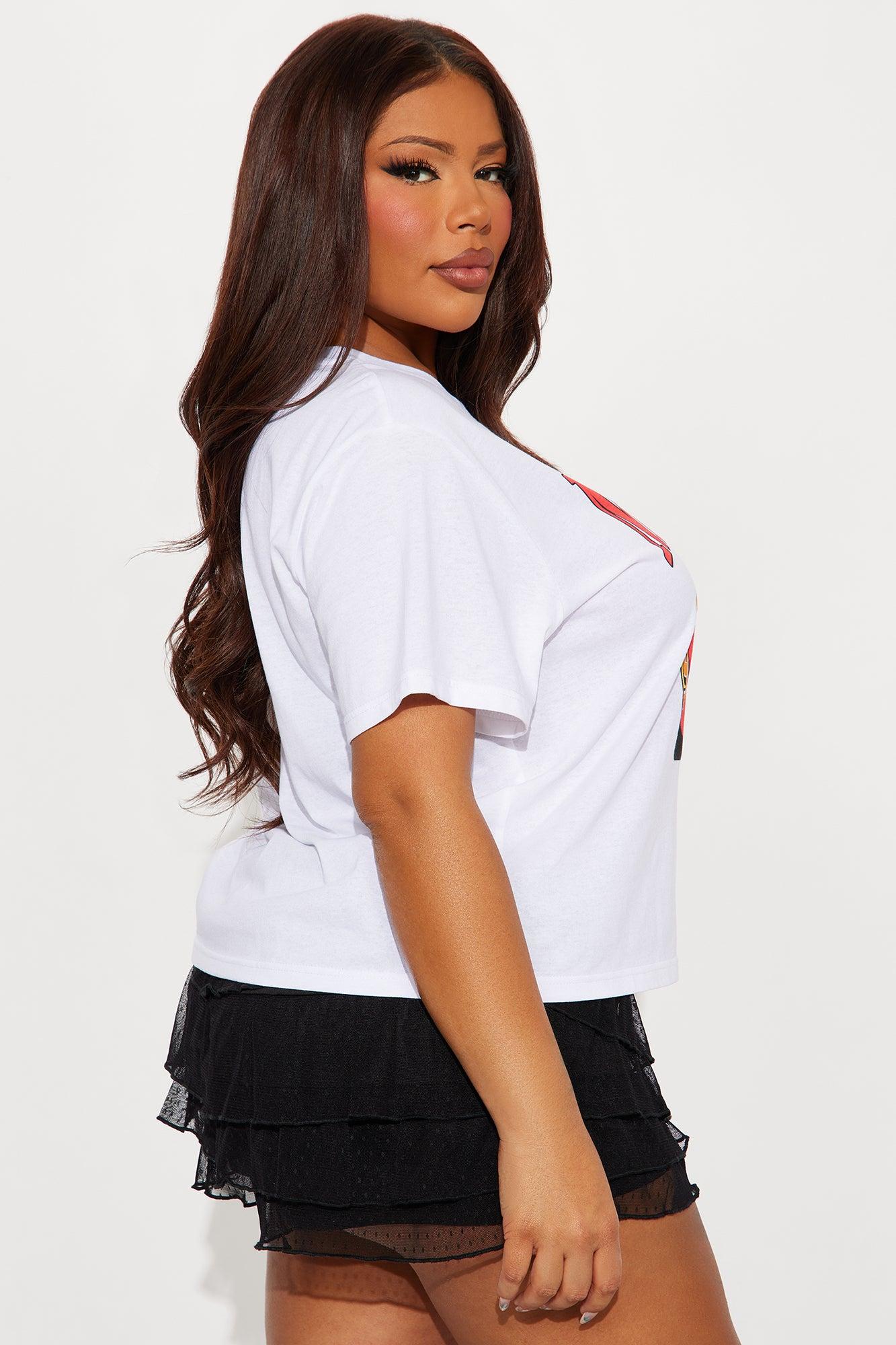 Cars Lightning Crew Neck Tee - White Product Image